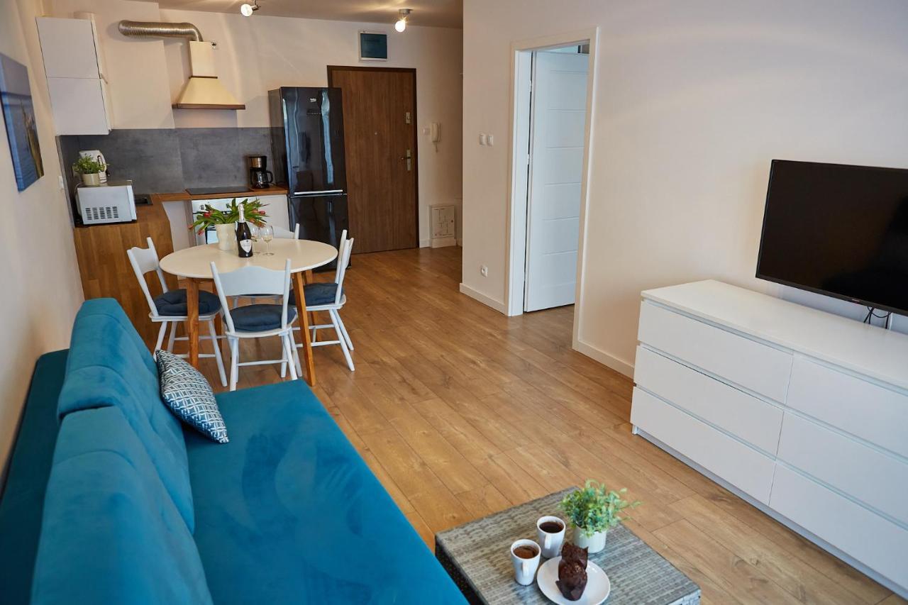 Apartamentyprzymorzu Baltycki Z Miejscem Postojowym I Ogrodkiem Kolobrzeg Bagian luar foto